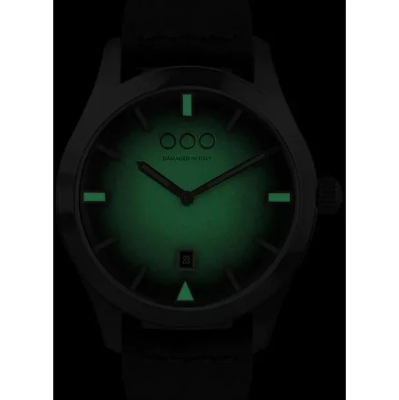 Green and Silver Men's Watch - Picture 5 of 7